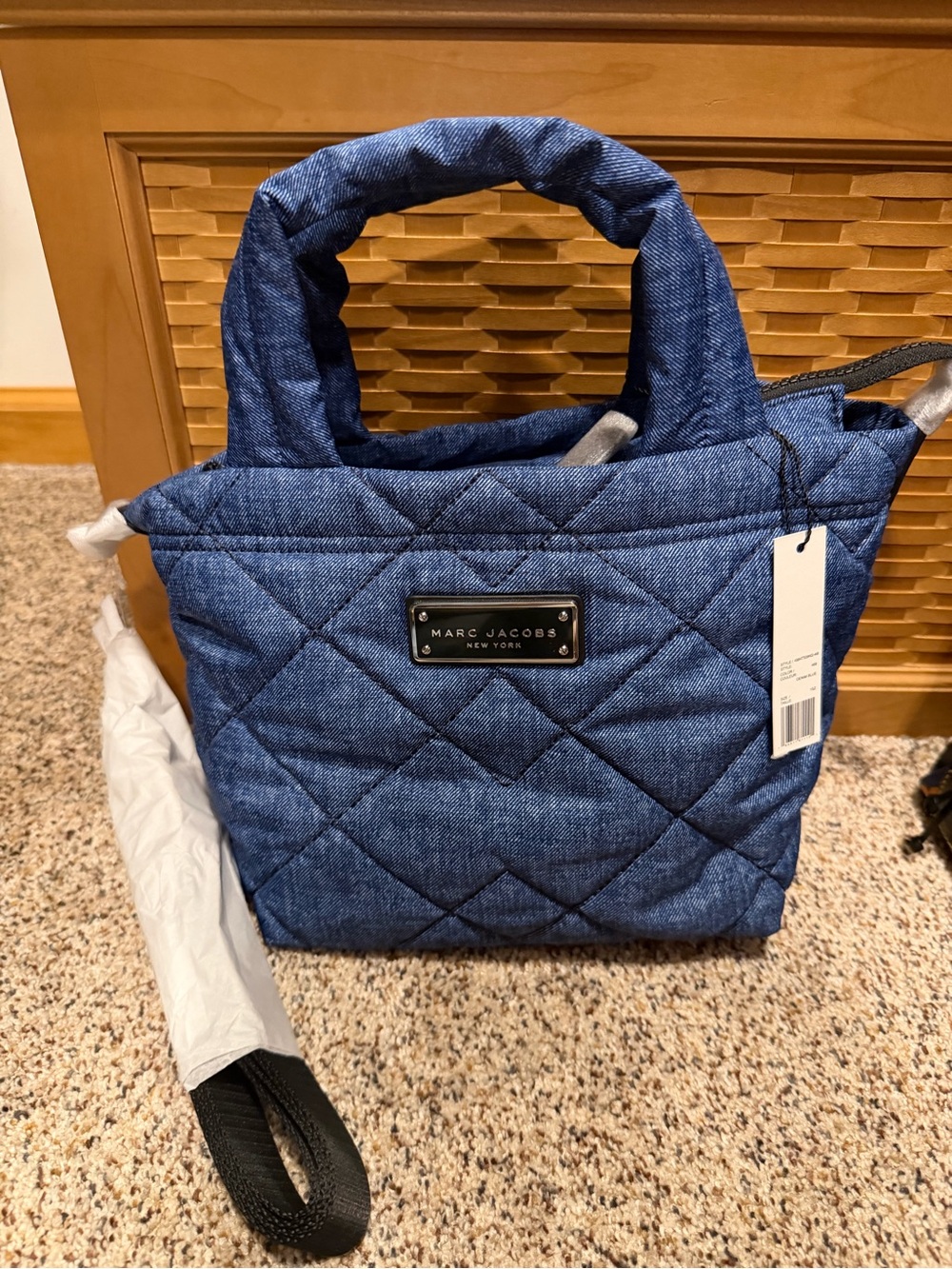NWT Marc Jacobs denim bag